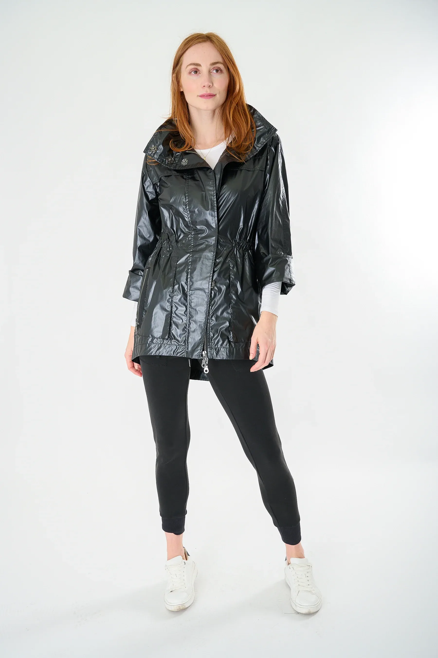 5809ncm Anorak Metallic Rain Jacket