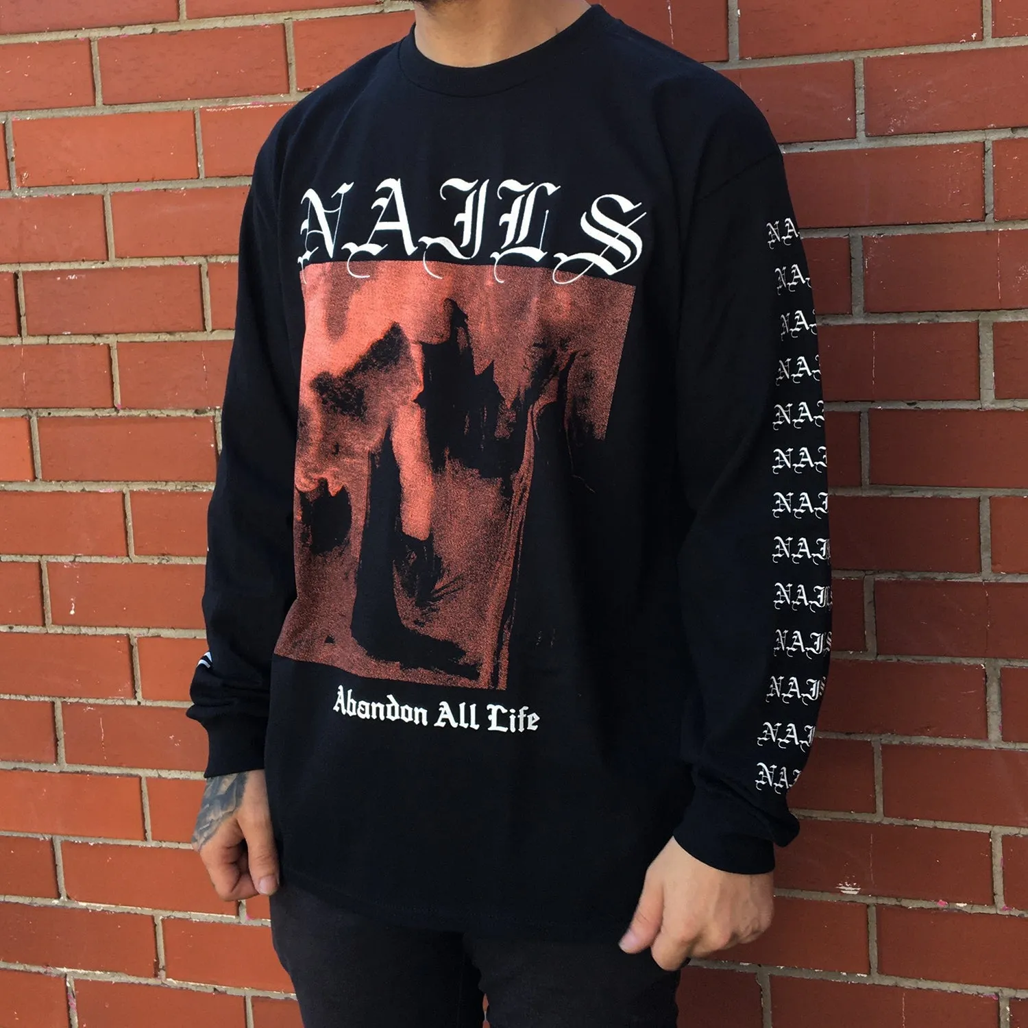 Abandon All Life Long Sleeve (Black)