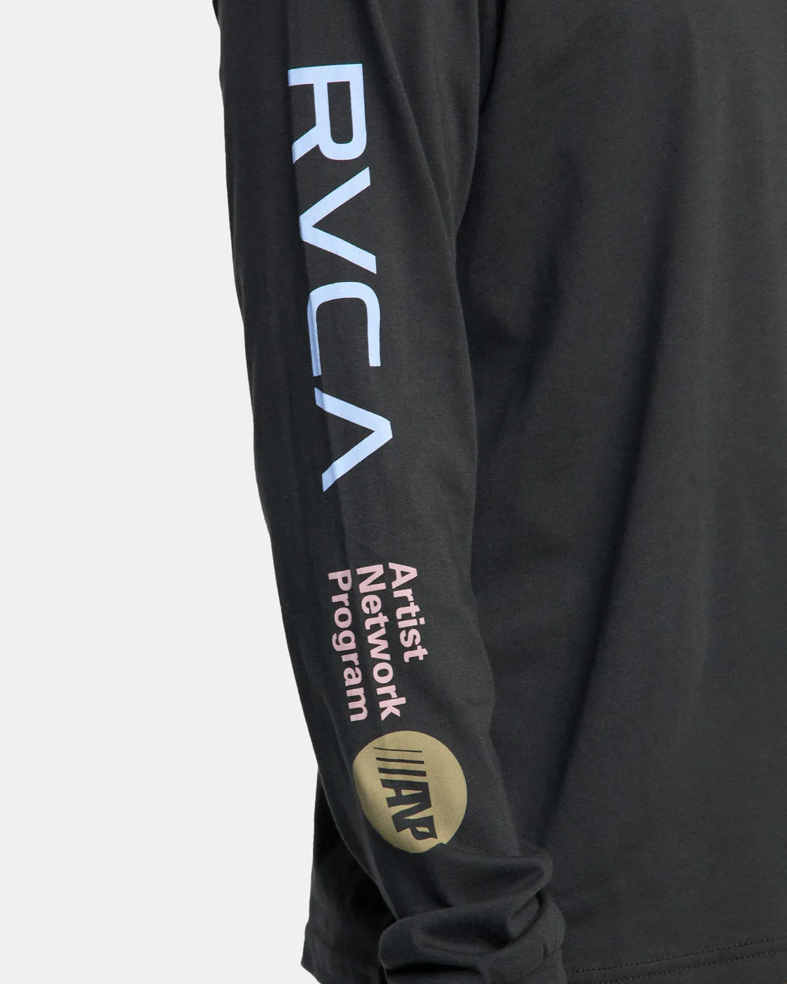 ANP Long Sleeve Tee - Black/Blue