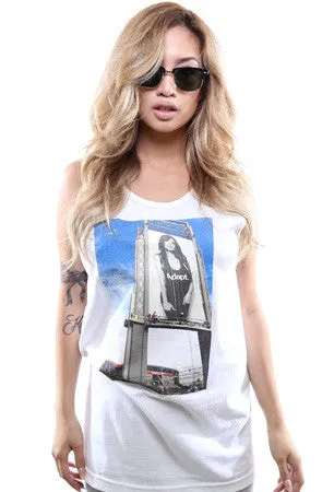 Ashley Vee X Adapt :: Oracle (Men's White Tank)