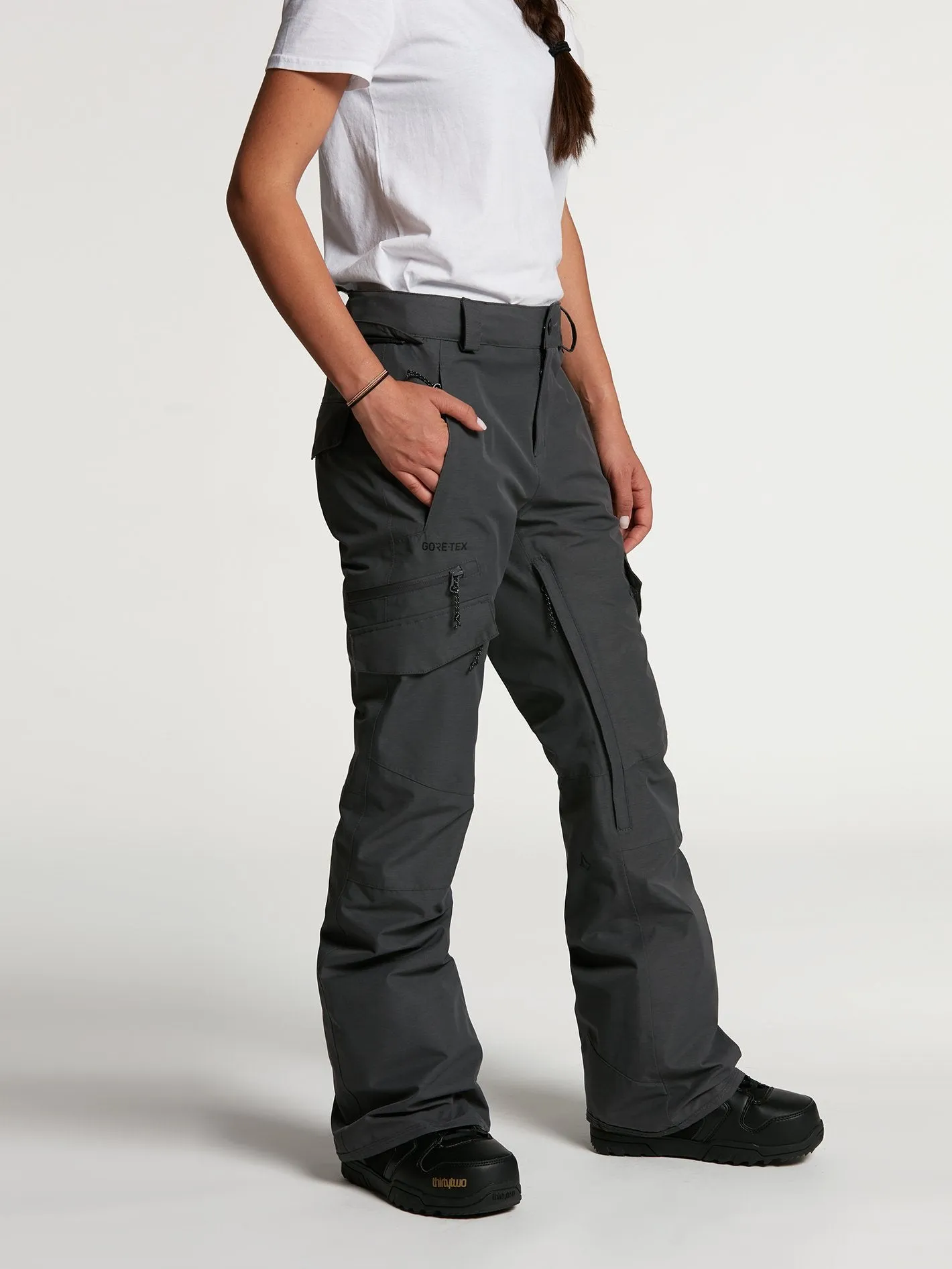 Aston GORE-TEX Pants - Black Red