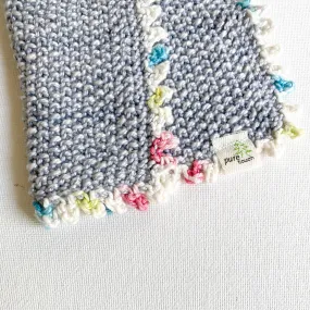 Baby Wash Cloth - Blue