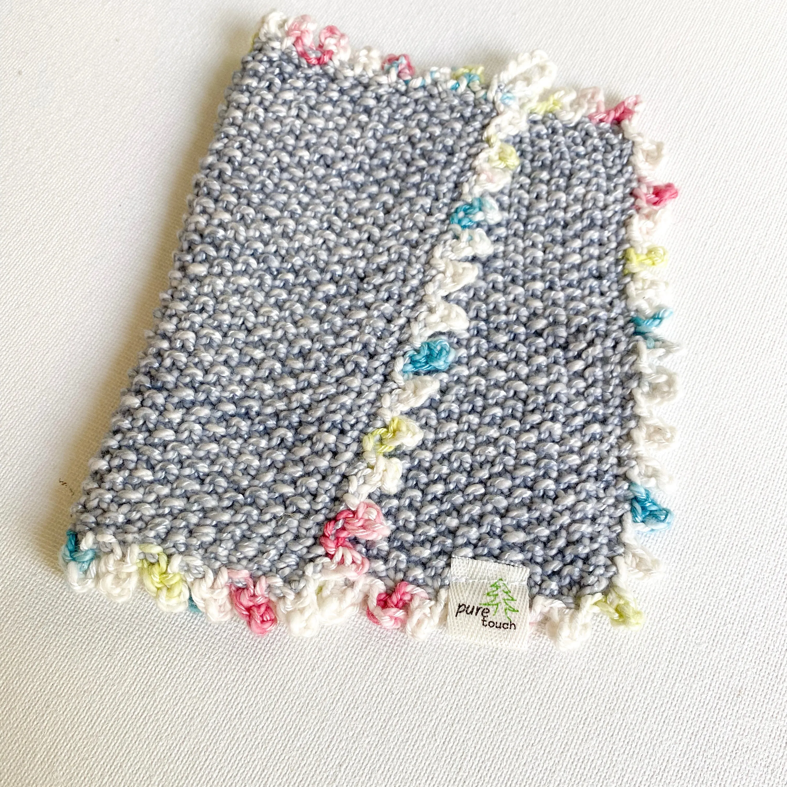 Baby Wash Cloth - Blue