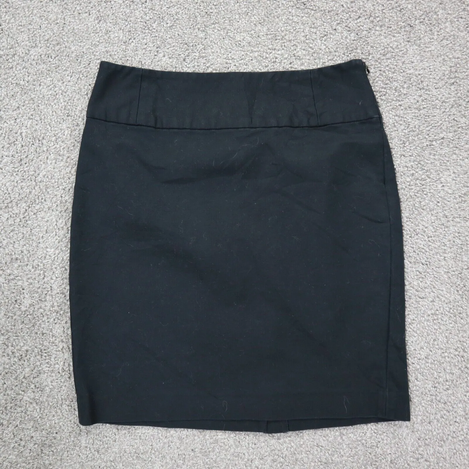 Banana Republic Womens Pencil & Straight Skirt Elastic Waist Black Size 4