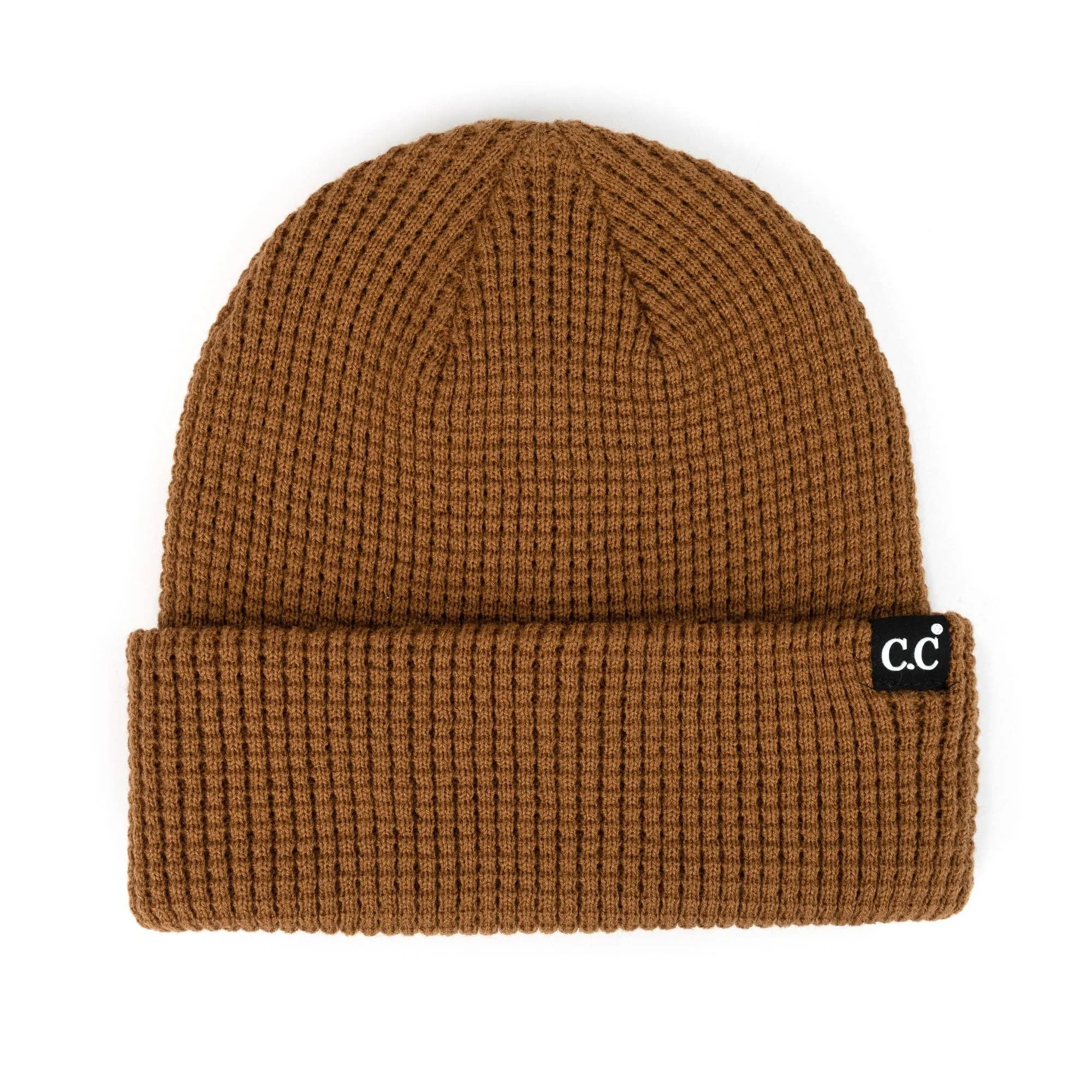 Beanie Waffle Knit