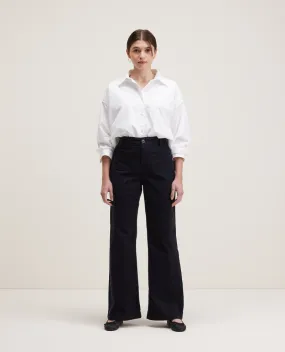 Bellerose Park Black Beauty Wide Leg Trousers