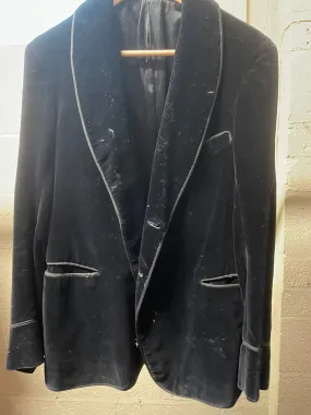 Black Velvet Suit Jacket