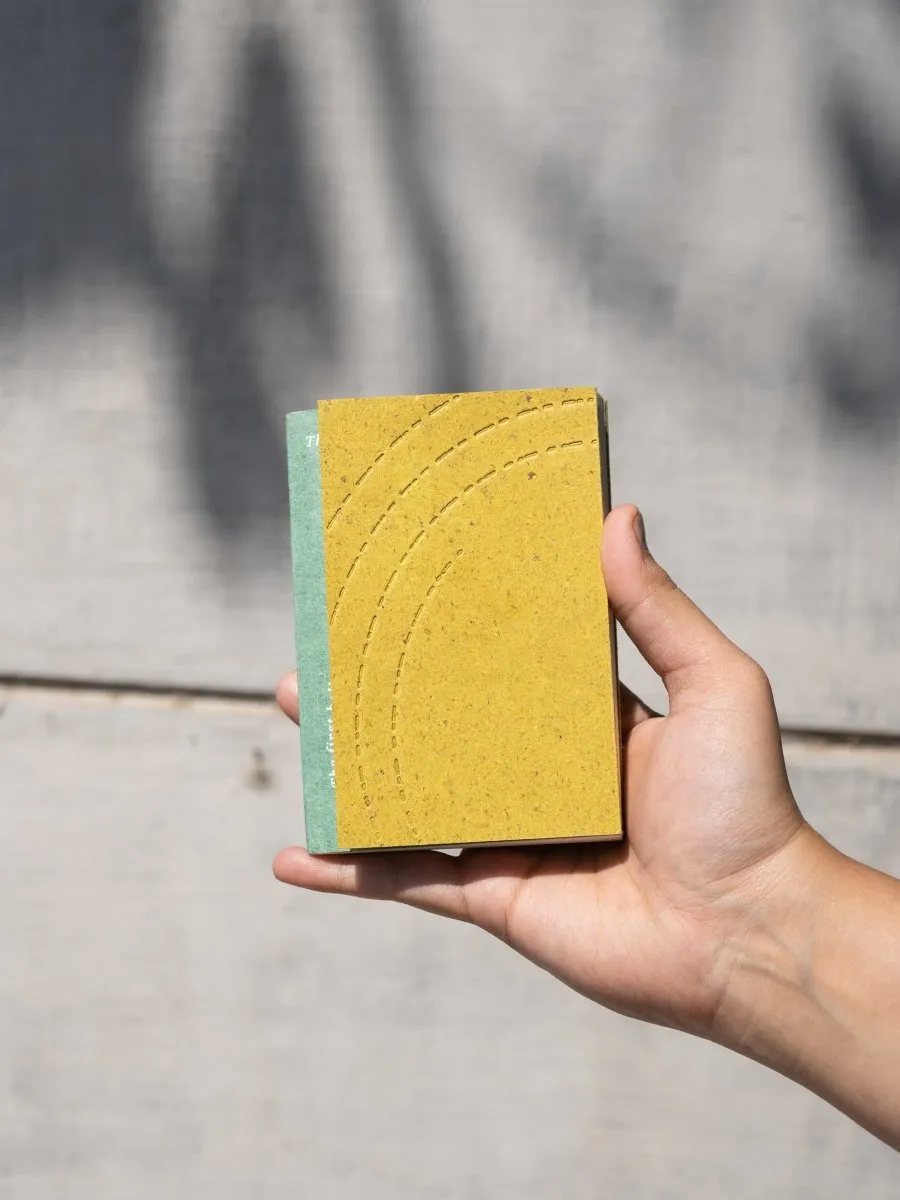 Blank Notebook - B7 | 300 gsm blended banana fibre paper