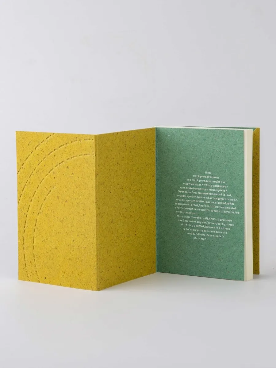 Blank Notebook - B7 | 300 gsm blended banana fibre paper