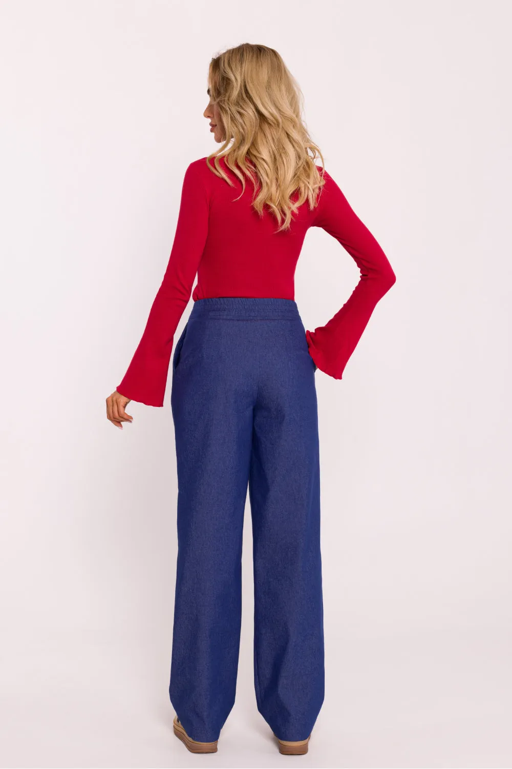 blue - Trousers model 199680 Moe