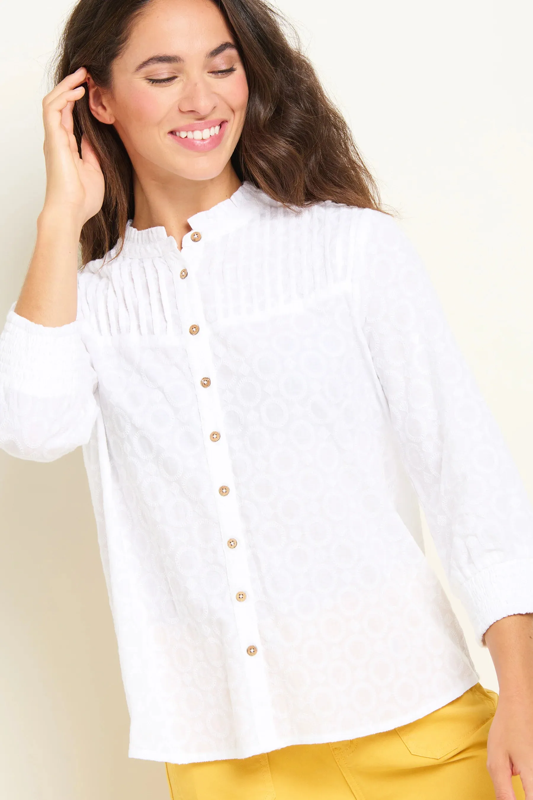 Brakeburn - Maisie Blouse White