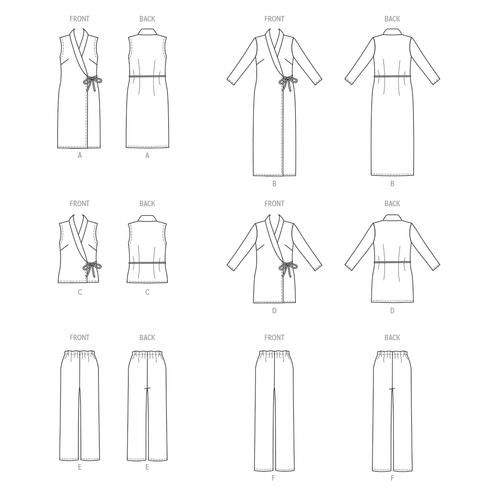 Butterick Pattern B6976 Misses' Sleepwear