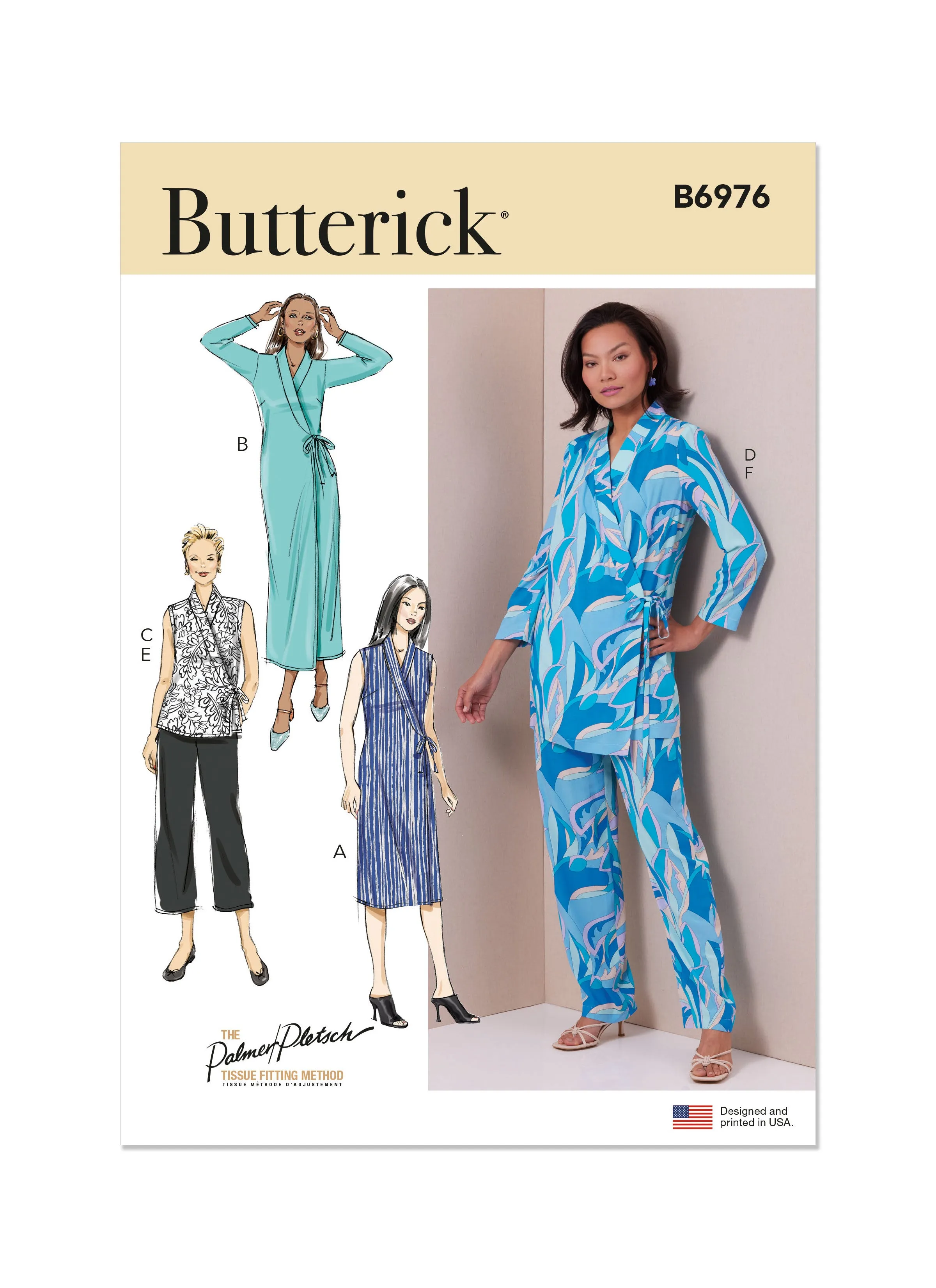 Butterick Pattern B6976 Misses' Sleepwear