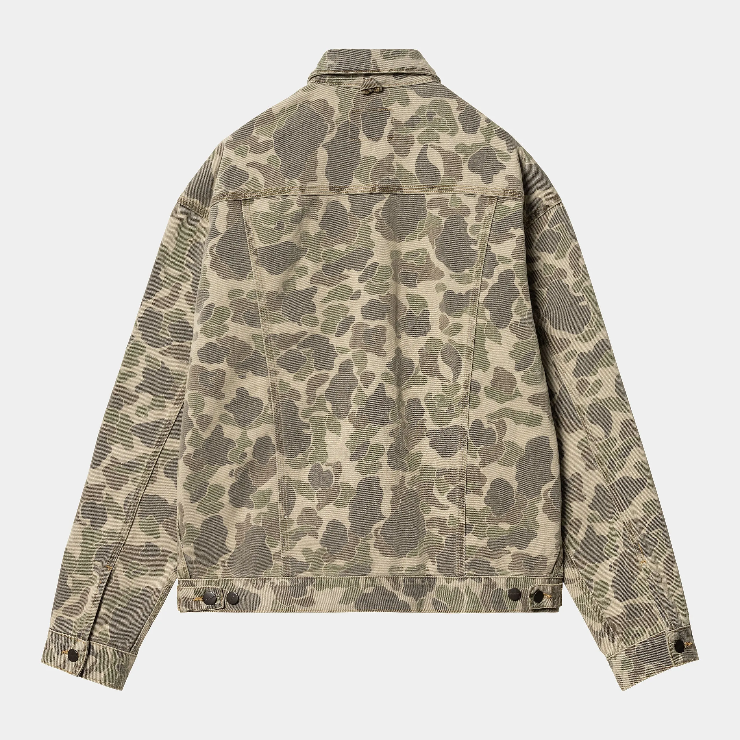 Carhartt WIP Duck Helston Jacket - Camo Duck/Black