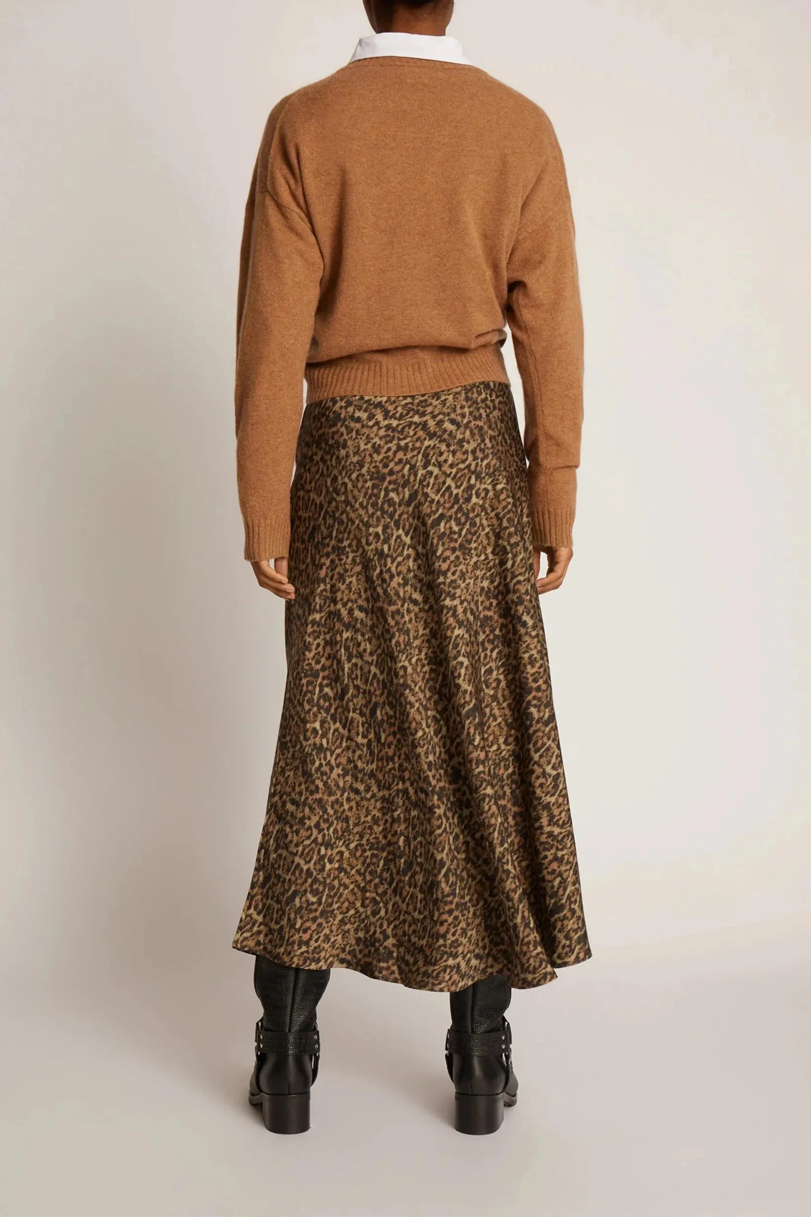 CARSON SKIRT | BROWN