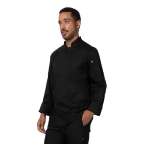 Chef Works Le Mans Recycled Chef Jacket Black L - BA047-L