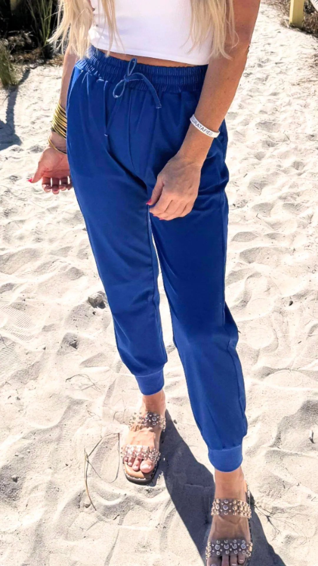 Cobalt Blue Everyday Joggers by Salty Wave*