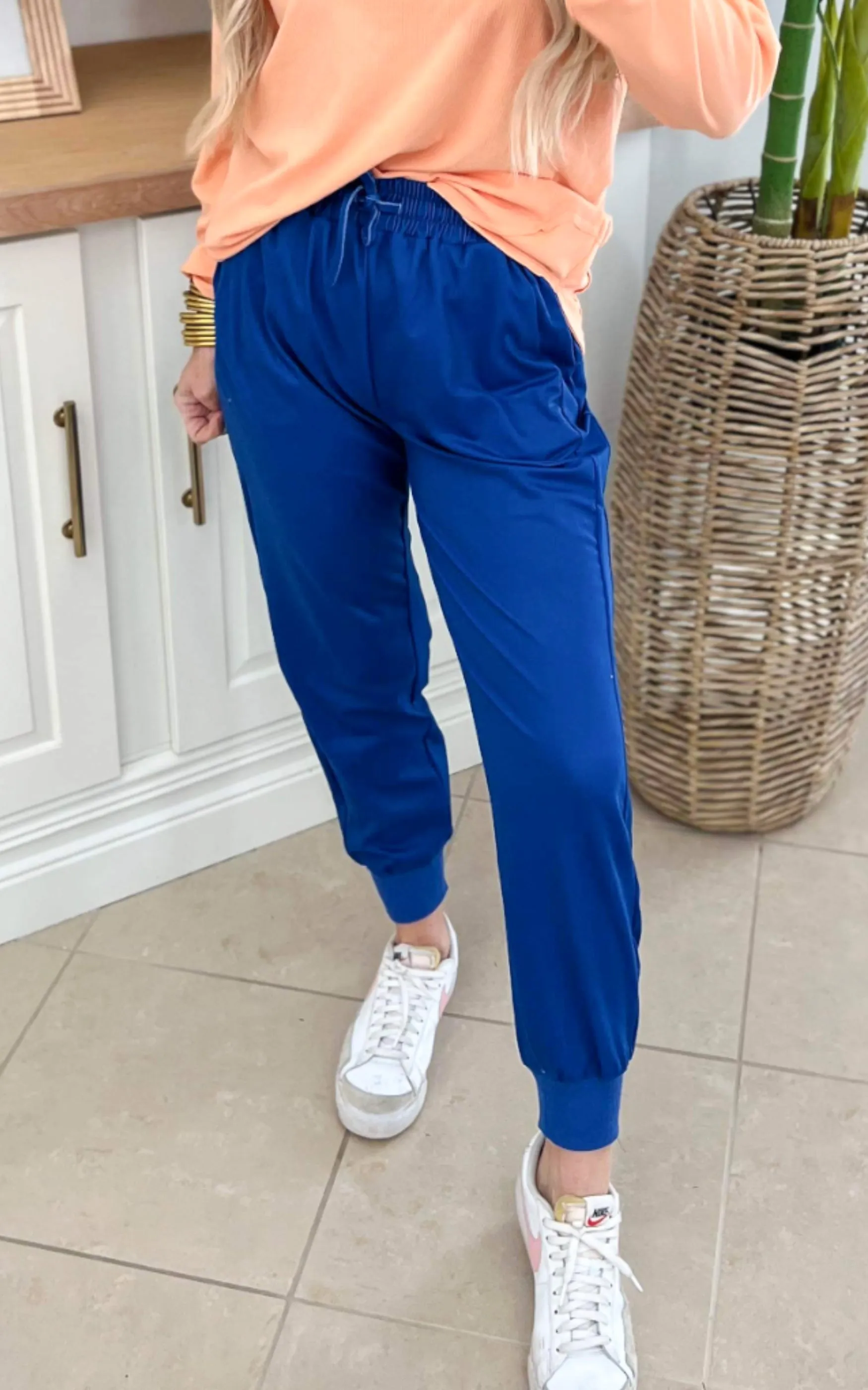 Cobalt Blue Everyday Joggers by Salty Wave*