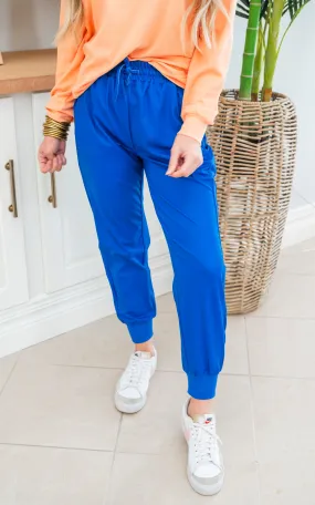 Cobalt Blue Everyday Joggers by Salty Wave*