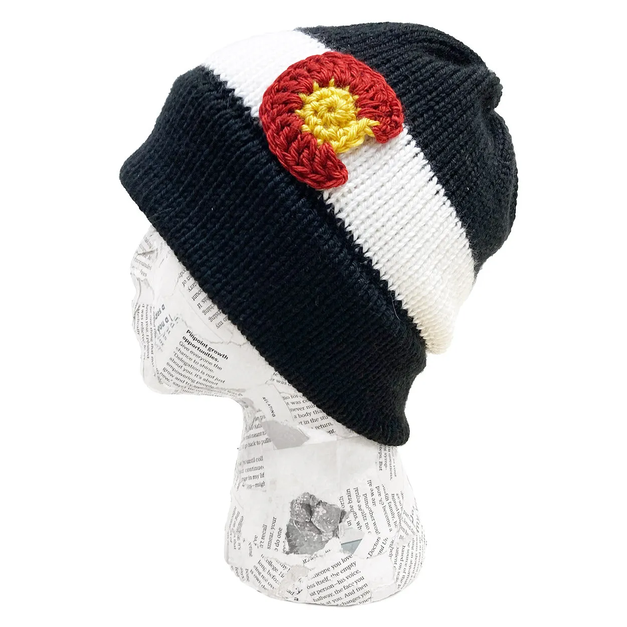 Colorado Flag Knit Beanie