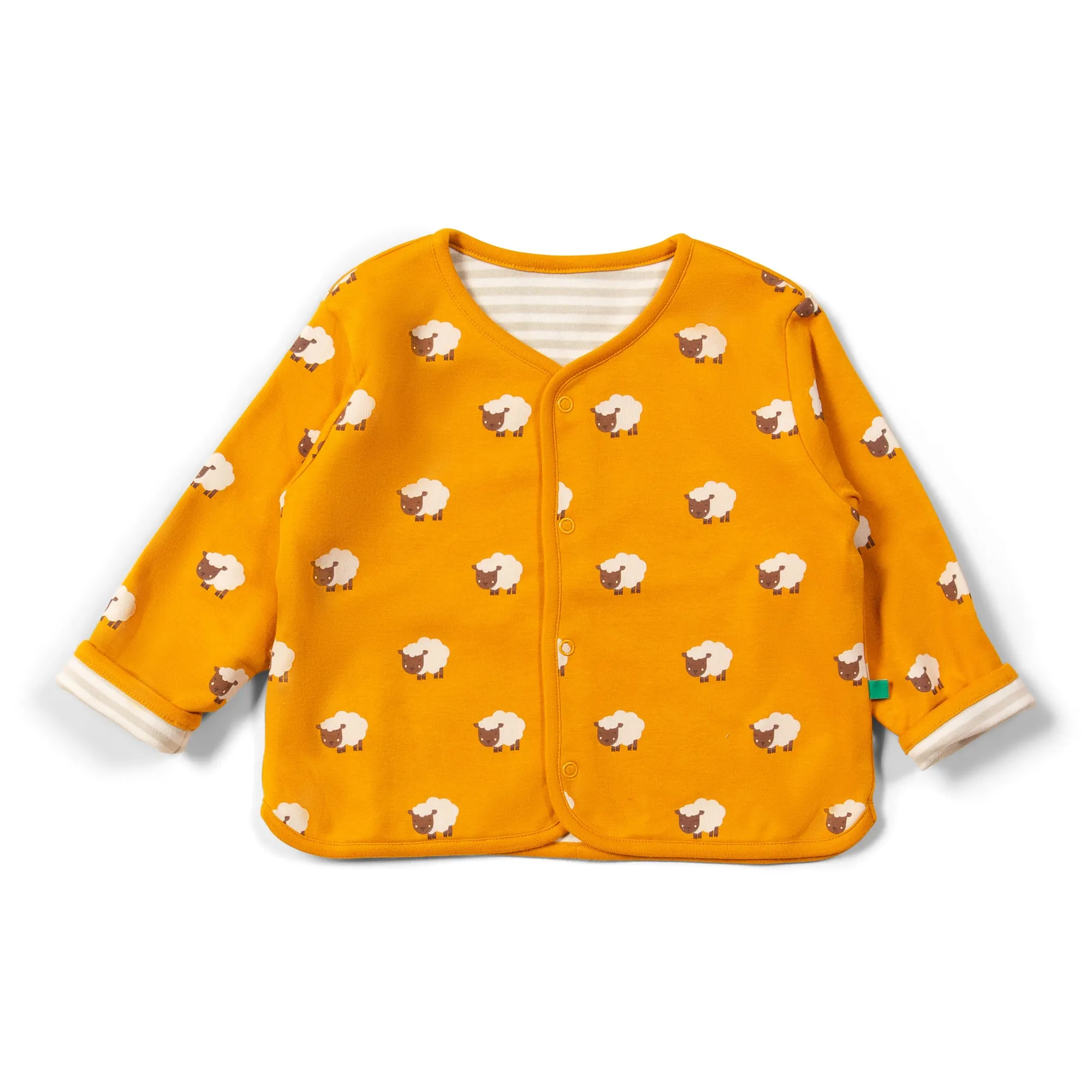 Counting Sheep Reversible Collarless Spring Jacket