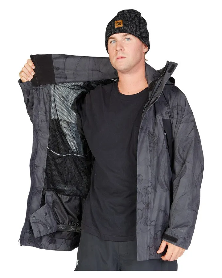 DC Command 45K Snow Jacket - Smoke Dark Shadow - 2023