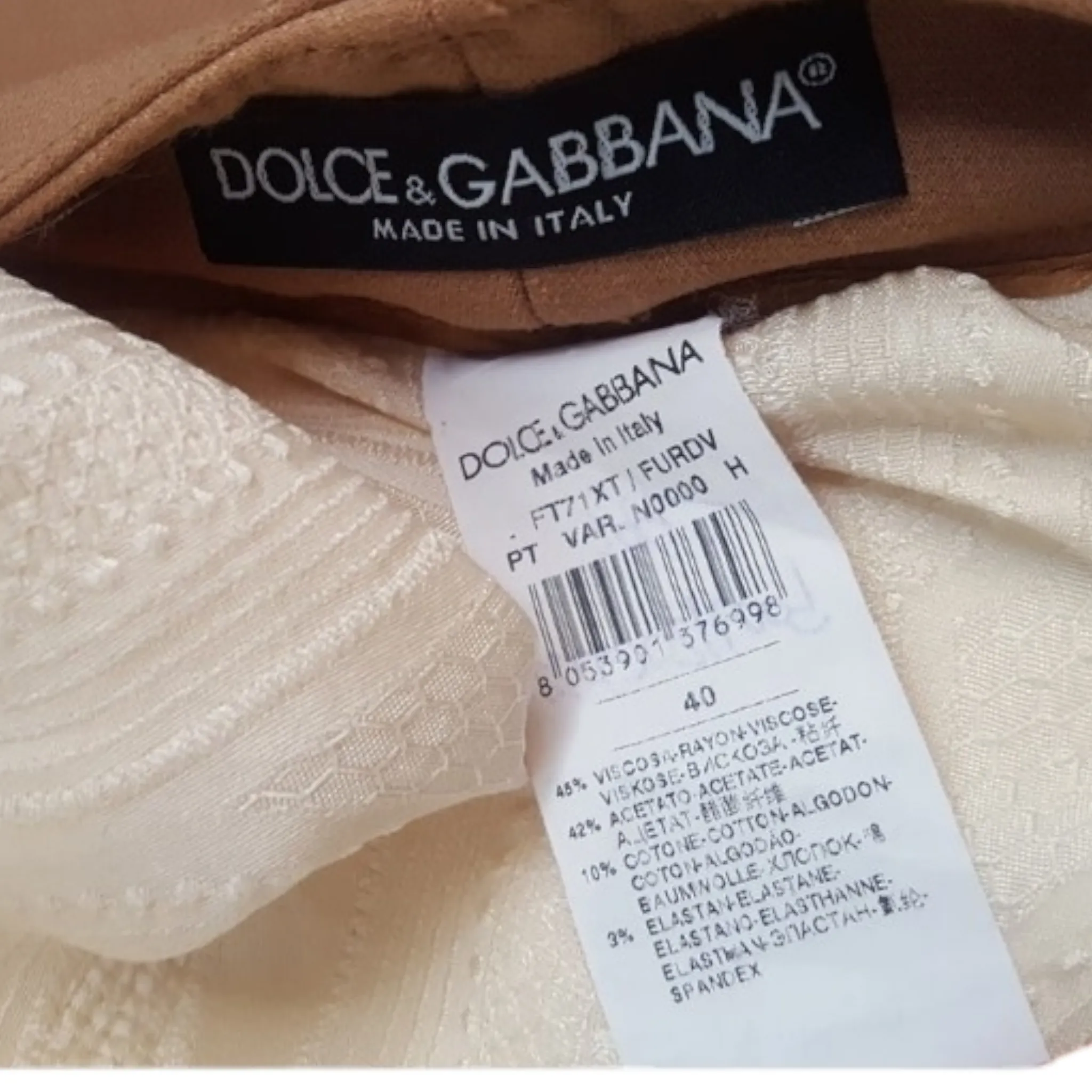 Dolce and Gabanna Ultra Slim Trousers size 40