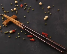 Gohobi Japanese Eco-friendly Solid Bamboo Chopsticks