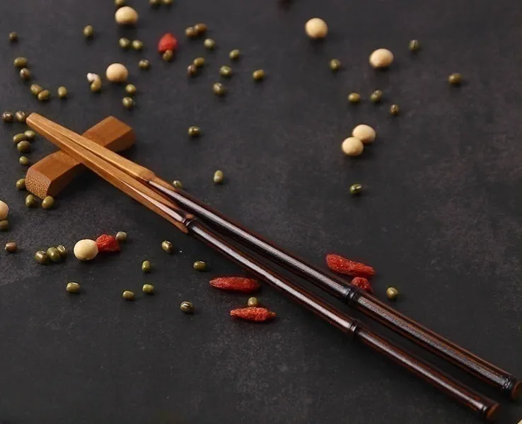 Gohobi Japanese Eco-friendly Solid Bamboo Chopsticks