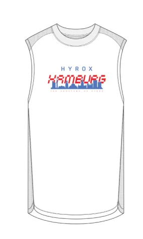 Hamburg Men's CITY PERFORMANCE TANK - white