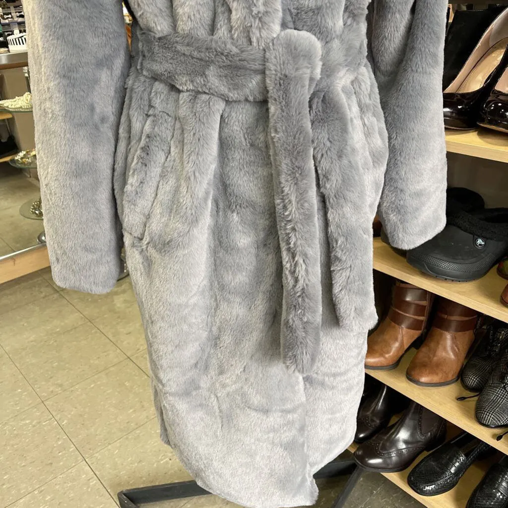 H&M Faux fur Coat S NWT