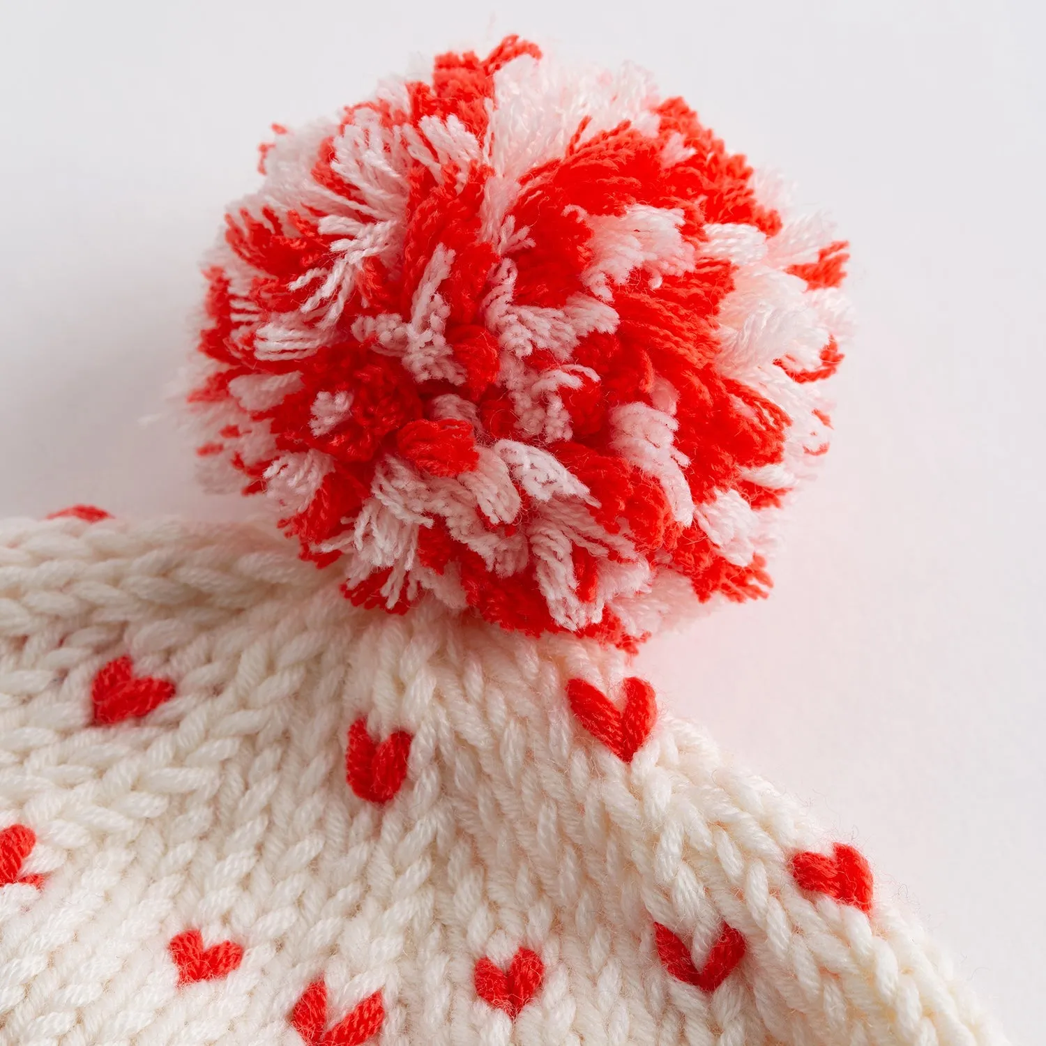 Heart Hat Knitting Kit