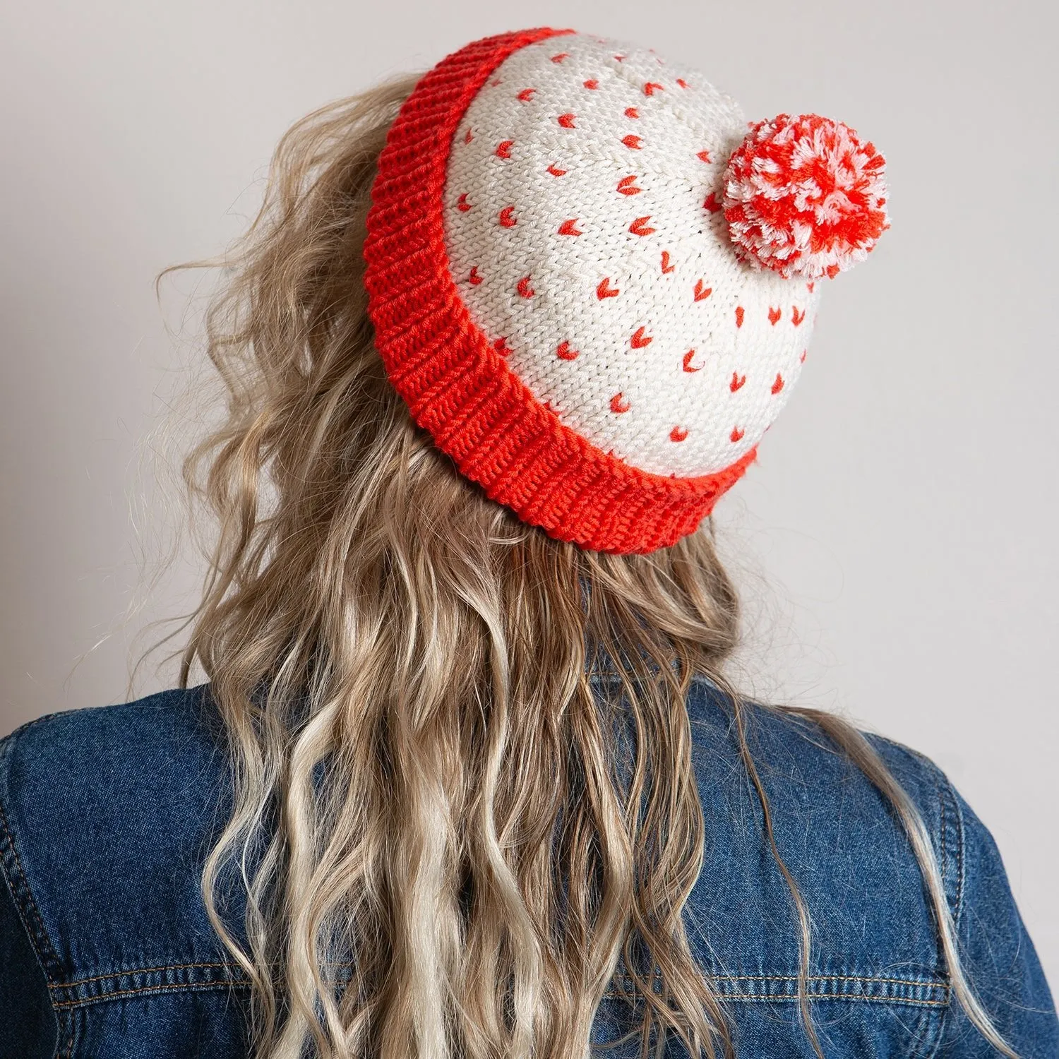 Heart Hat Knitting Kit