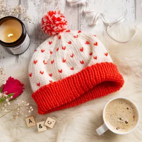 Heart Hat Knitting Kit