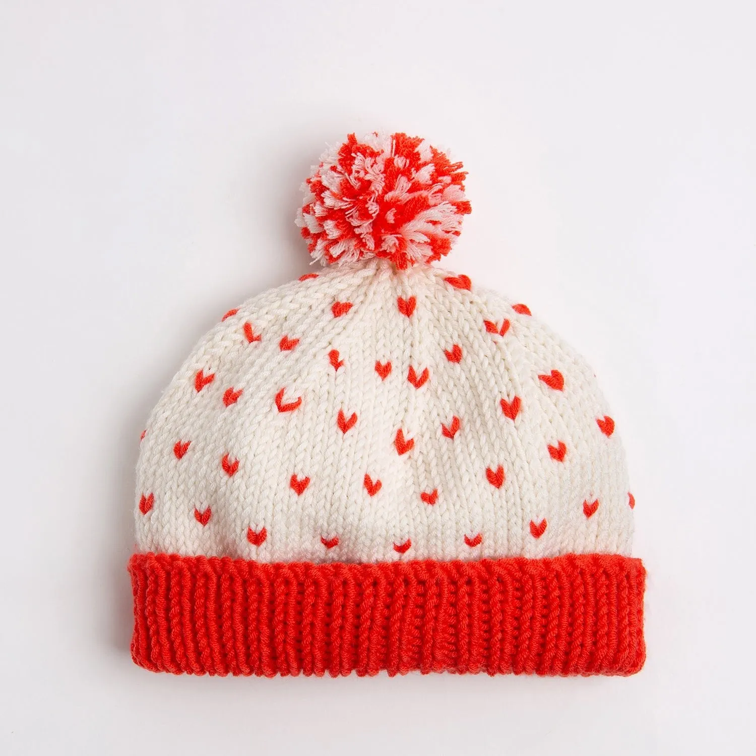 Heart Hat Knitting Kit