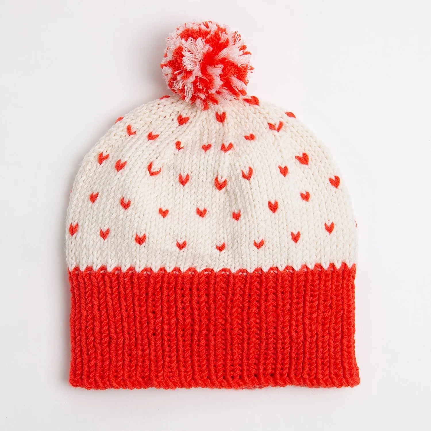 Heart Hat Knitting Kit