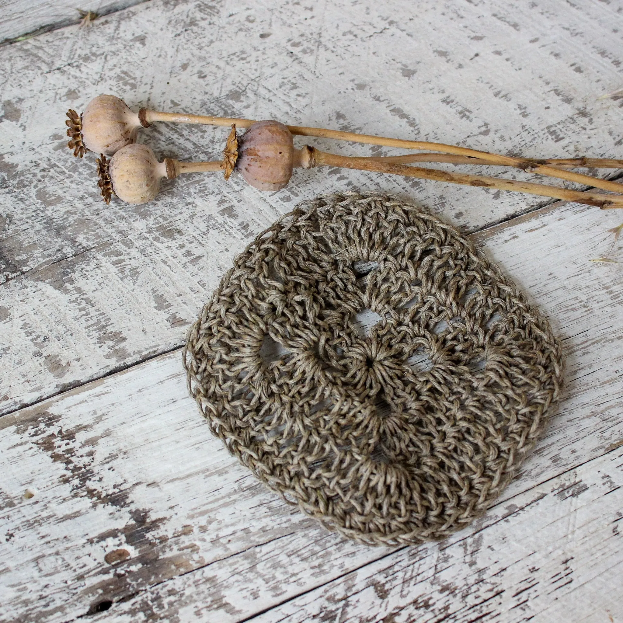 Hemp Kitchen Scrubber