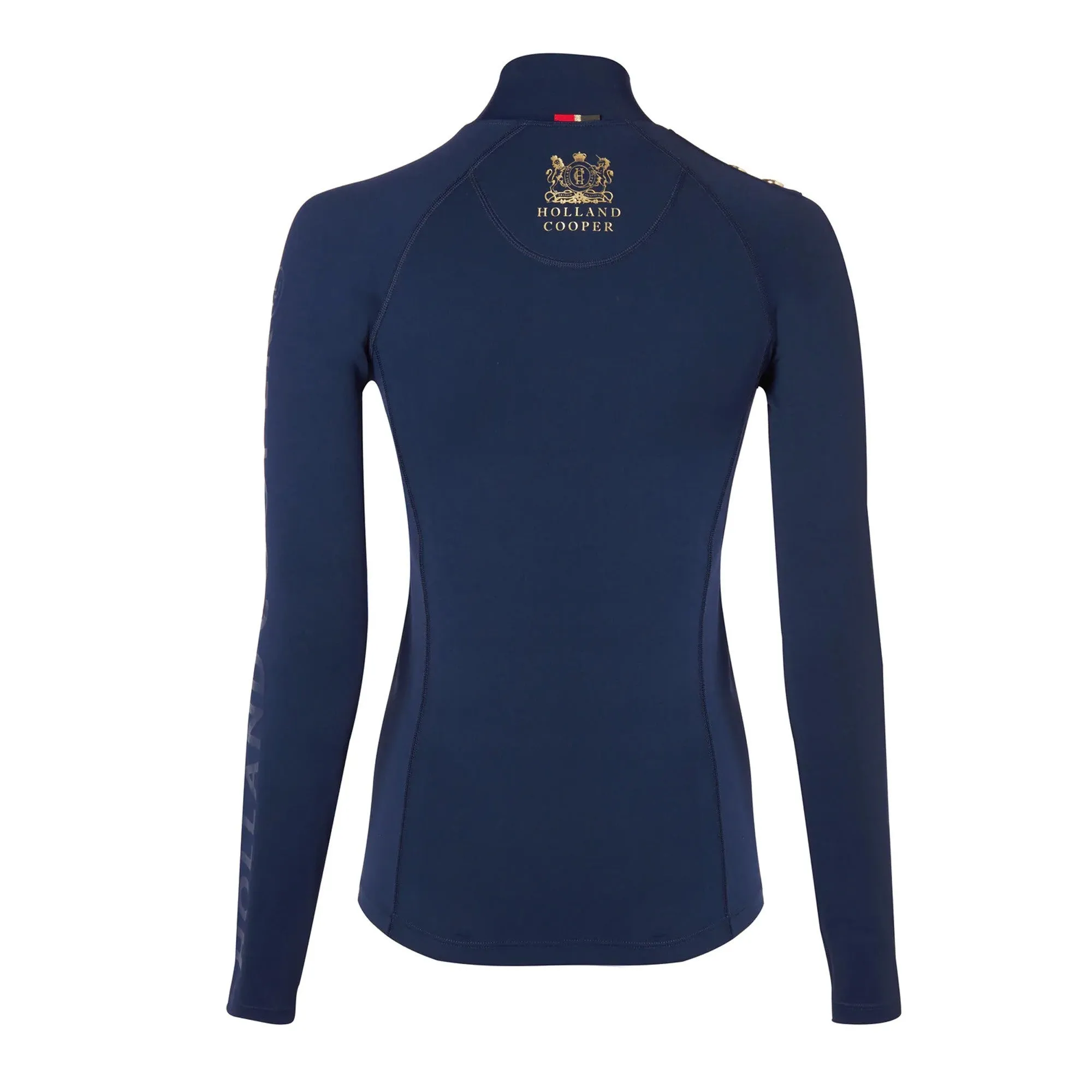 Holland Cooper Findley High Neck Base Layer - Ink Navy