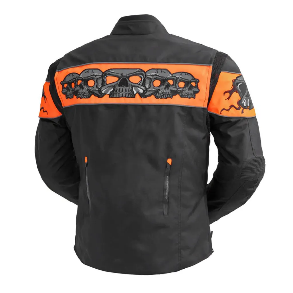 Immortal Men's Motorcycle Textile Jacket - Extreme Biker Leather