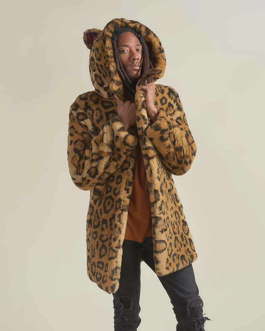 Jaguar Luxe Classic Faux Fur Coat | Men's