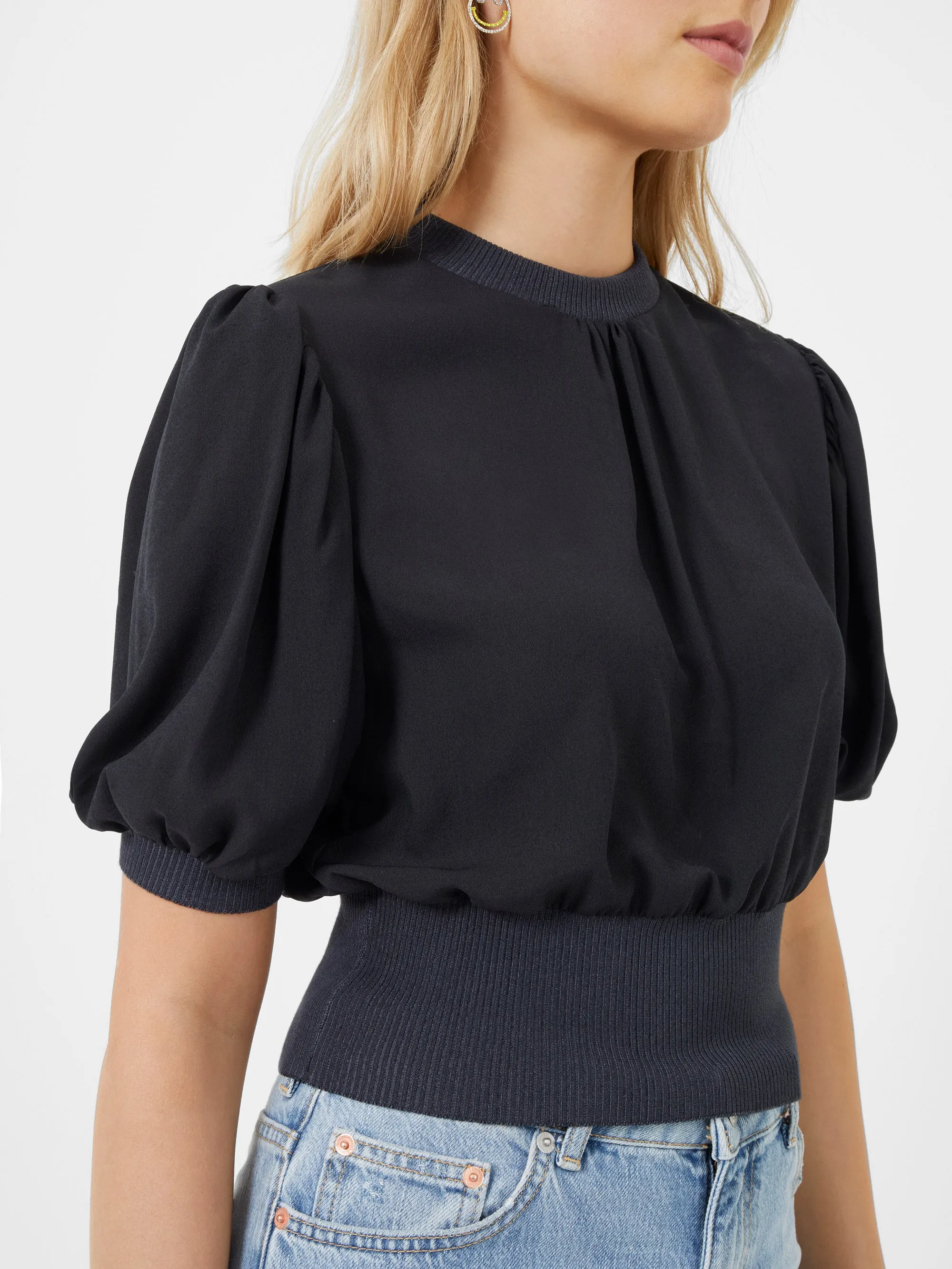 Jeanna Mix Knit Top