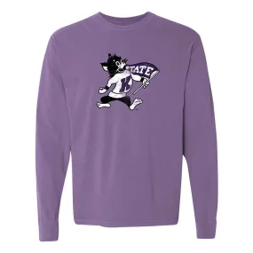 K-State Mascot Mark CC Long Sleeve - Violet