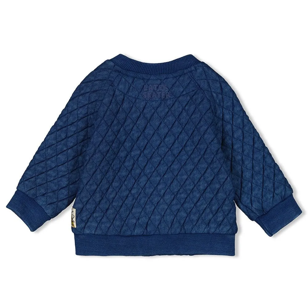 KEEP ROLLING - Stepped Double Knit Quilted Keepsake Jacket