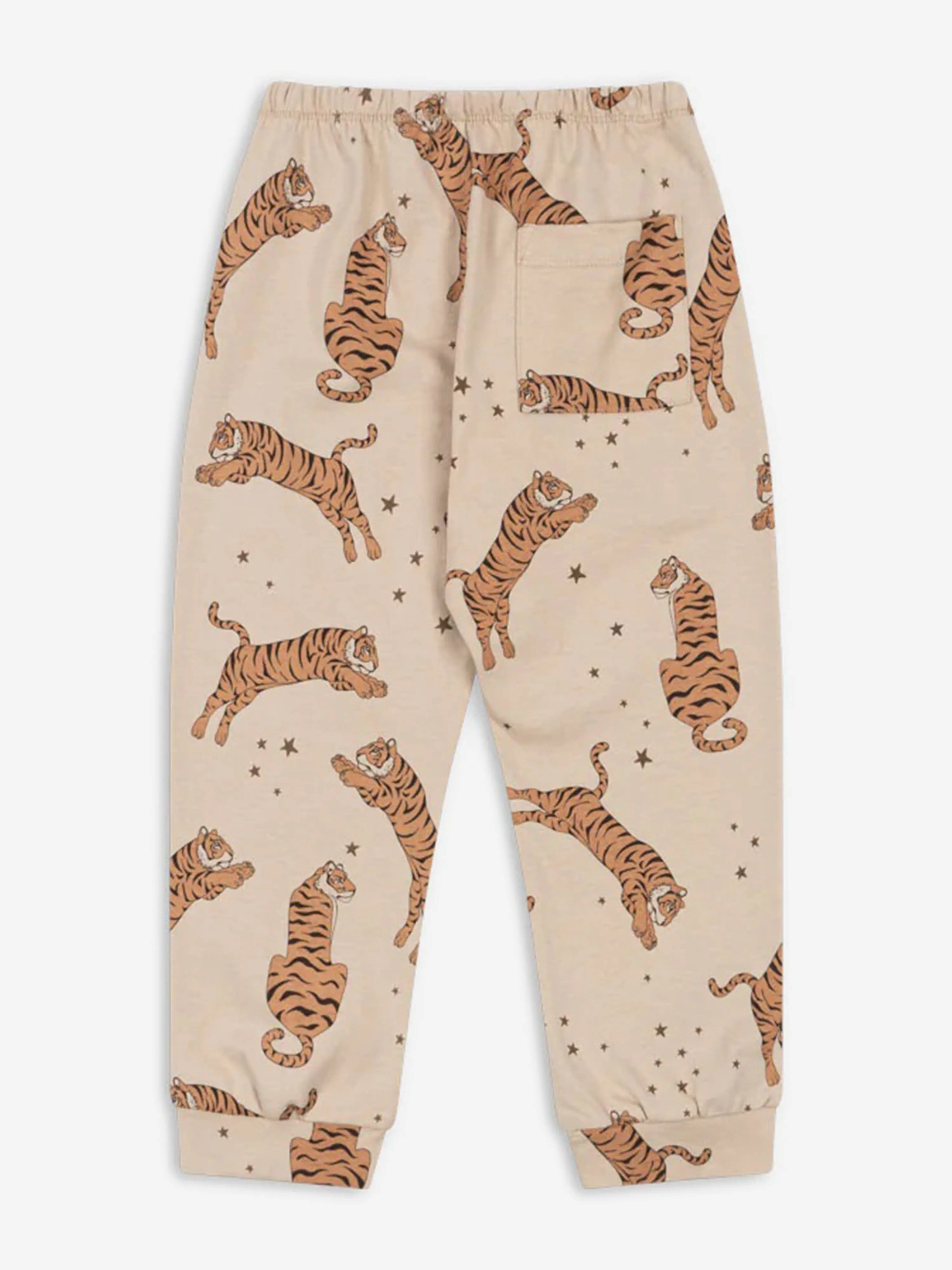 Konges Sløjd Kids Drey Tiger Joggers in Ivory