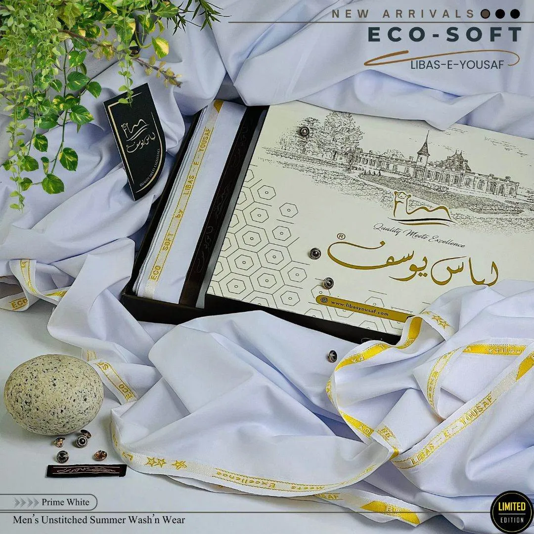 Libas-e-Yousaf Eco-Soft Wash & Wear