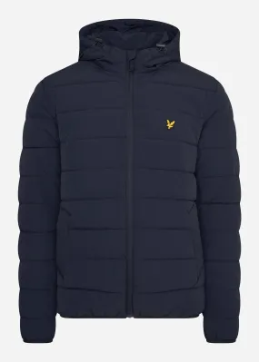 Lightweight puffer jacket - dark navy