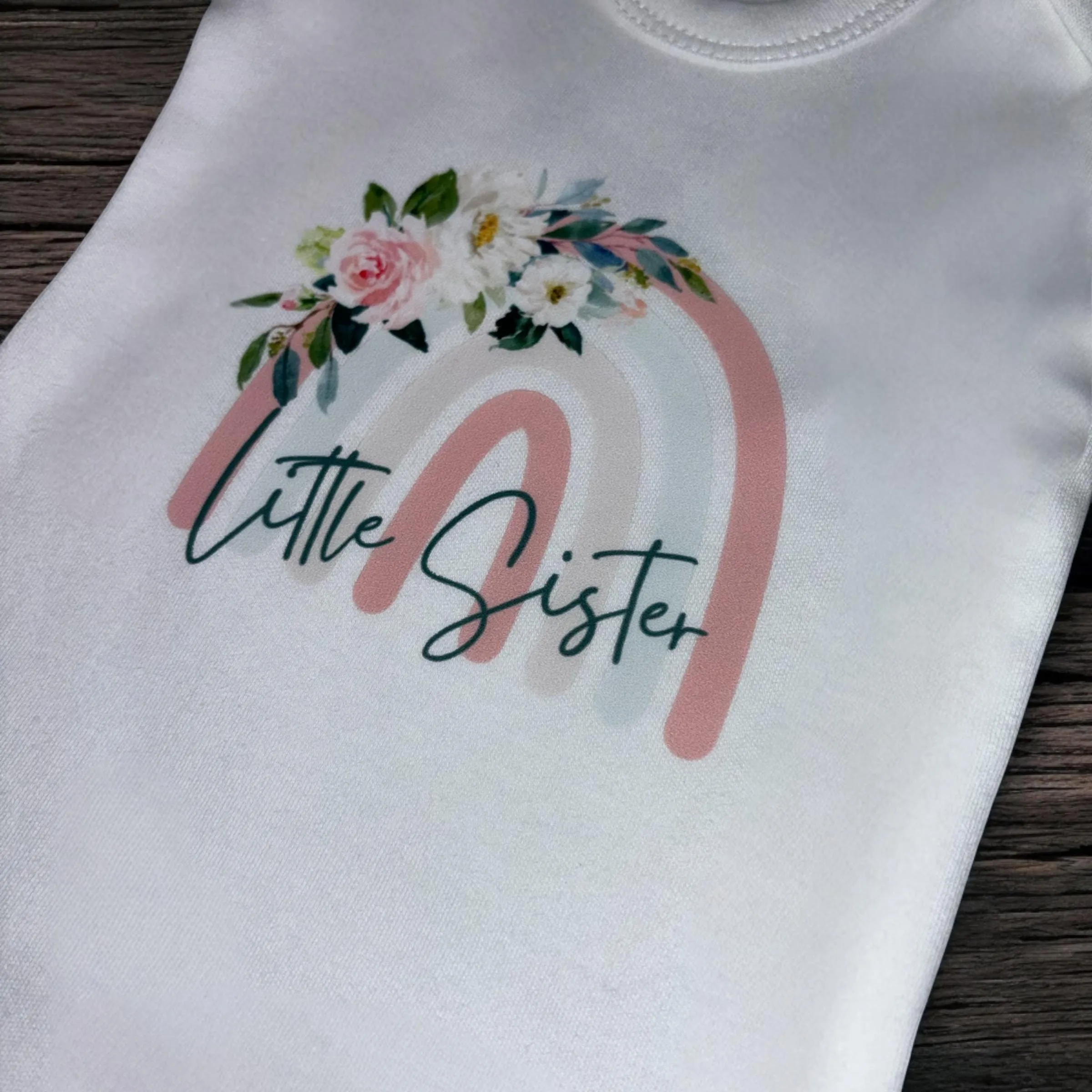 Little Sister Baby Vest