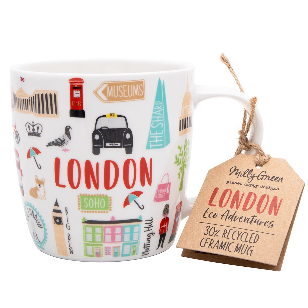 London Adventures Mug by Milly Green