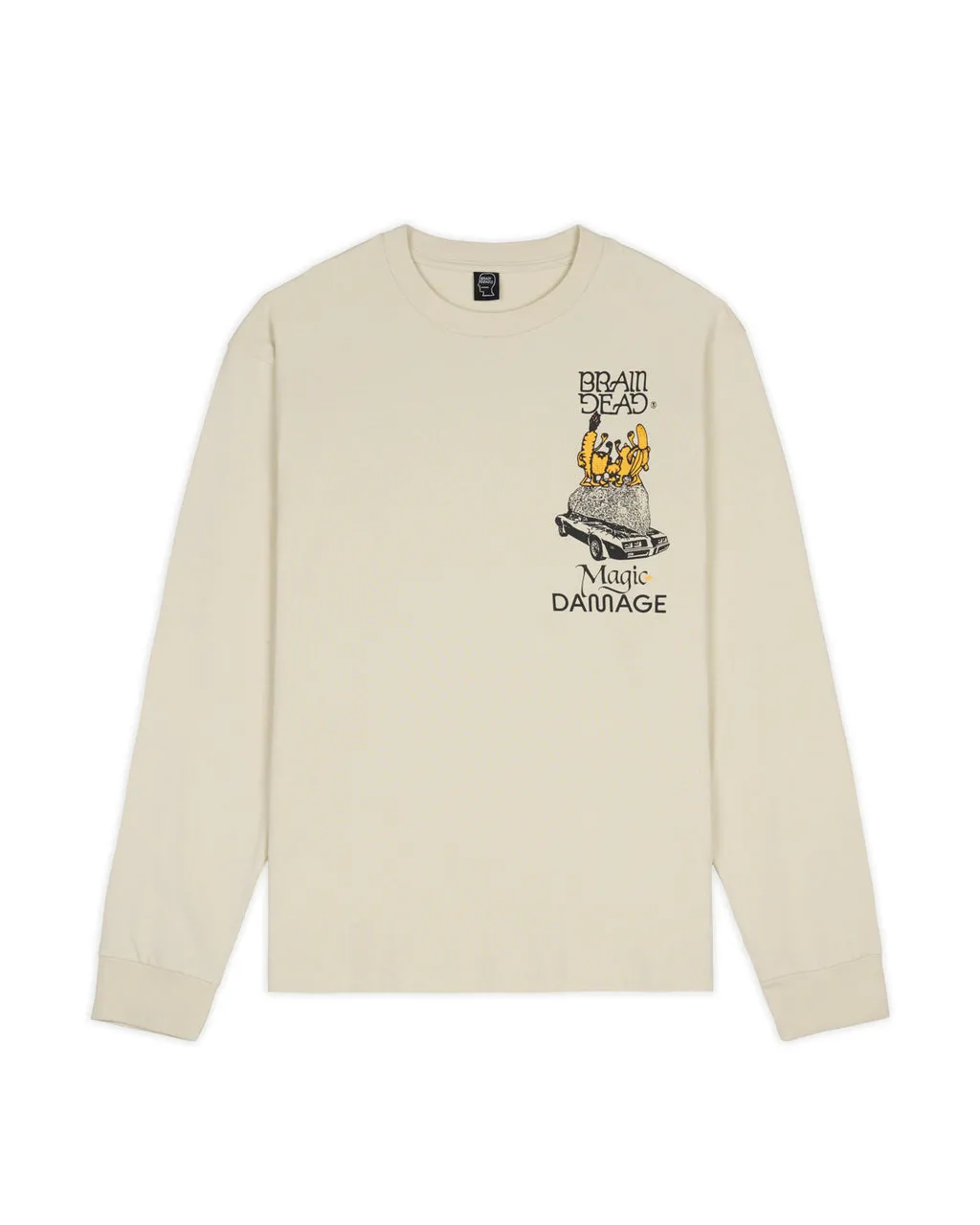 Magic Damage L/S Tee, Ivory