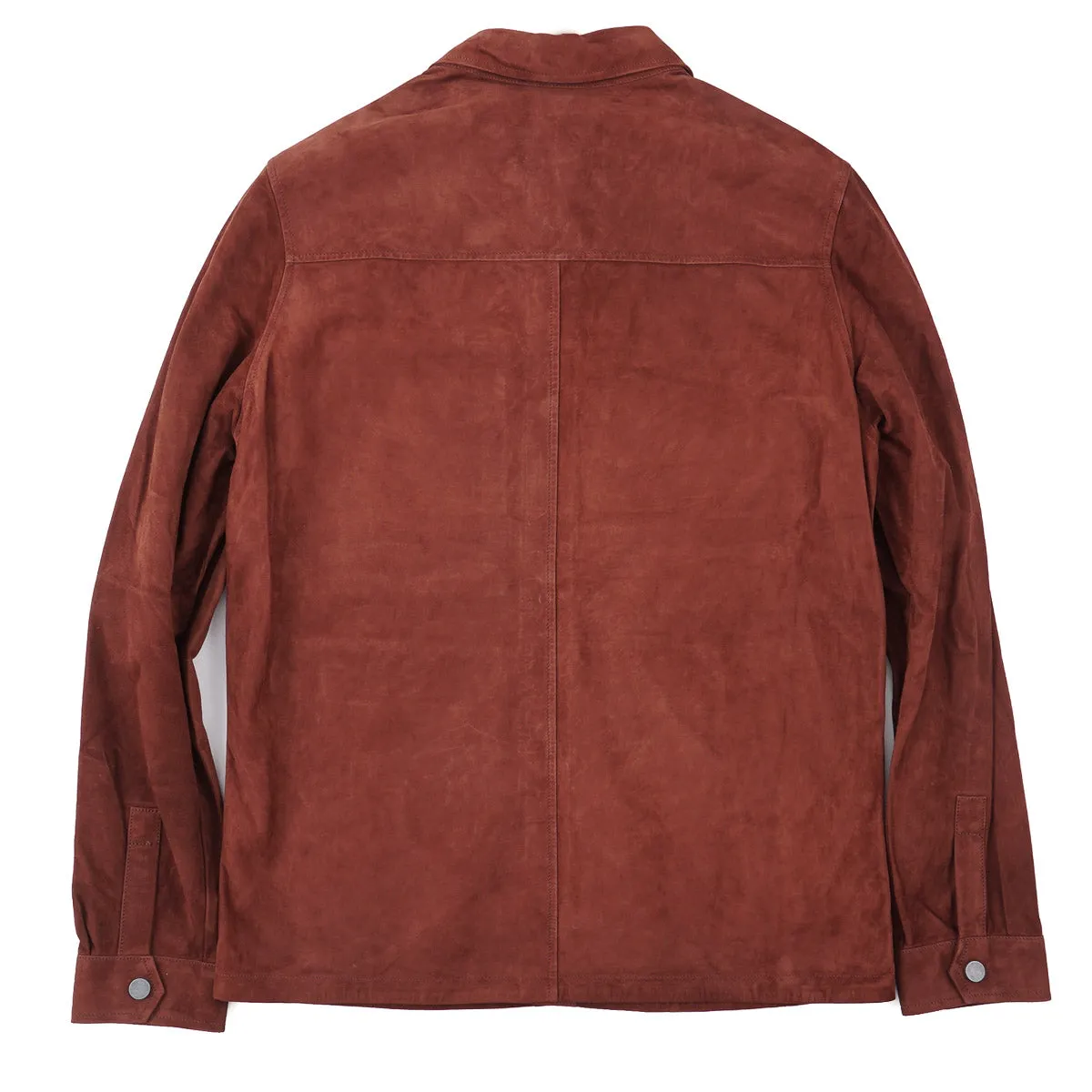 Manto Lightweight Nappa Suede Shirt-Jacket